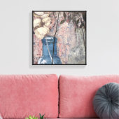 Originele Fine Art flessen & Foliage Canvas Afdruk (Insitu (Woonkamer))