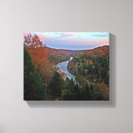 Originele foto najaar Cumberland, Kentucky US Canvas Afdruk