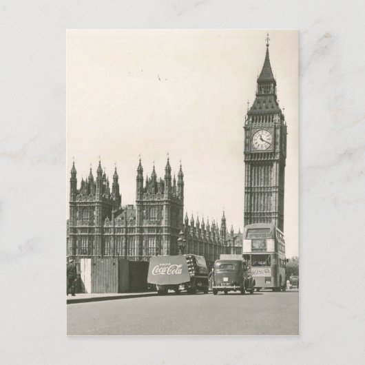 Originele foto van Big ben 1953 Briefkaart (Voorkant)