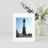 Originele foto van de vuurtoren van Jekyll Briefkaart (Staand voorkant)