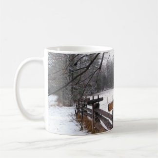 Originele foto van Snowy Winter Scenery Koffiemok