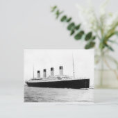 Originele foto van Titanic Briefkaart (Staand voorkant)
