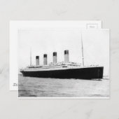 Originele foto van Titanic Briefkaart (Voorkant / Achterkant)