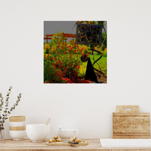 Originele fotokunst poster (Keuken)