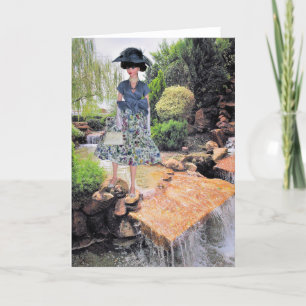 Originele fotomontage #10c feestdagen kaart