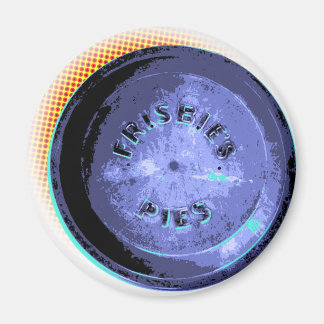 Originele Frisbee Pie Tin Pop-Art Magneet