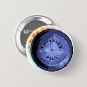 Originele Frisbee Pie Tin Pop-Art Ronde Button 5,7 Cm (Voorkant /achterkant)