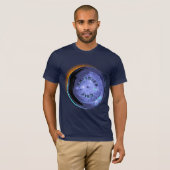 Originele Frisbee Pie Tin Pop-Art T-shirt (Voorkant volledig)