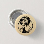 Originele Fritzi-knop Ronde Button 3,2 Cm (Voorkant /achterkant)