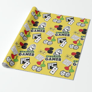 Originele gamer cadeaupapier
