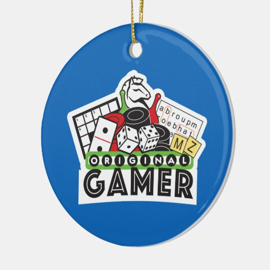 originele gamer keramisch ornament (Links)