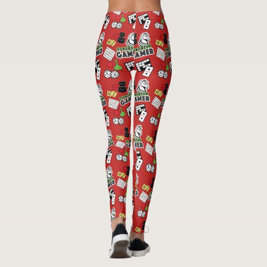 Originele gamer leggings (Achterkant)