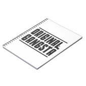 Originele Gangsta Notitieboek (Linkerzijde)
