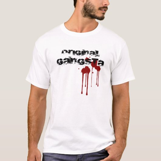Originele Gangsta T-shirt (Voorkant)