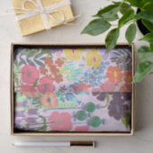 Originele geschilderde bloementuin tissuepapier (Geschenk)