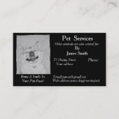 originele glimlachende gelukkige afbeelding - huis visitekaartje (Voorkant)