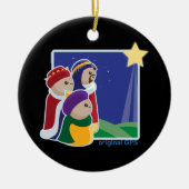 Originele GPS Keramisch Ornament (Voorkant)