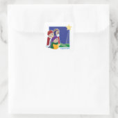 Originele GPS Vierkante Sticker (Tas)