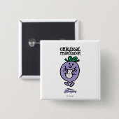 Originele grappenmaker vierkante button 5,1 cm (Voorkant /achterkant)