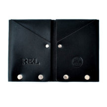 Originele Hammer Rivette Mannen Black Leather Wall