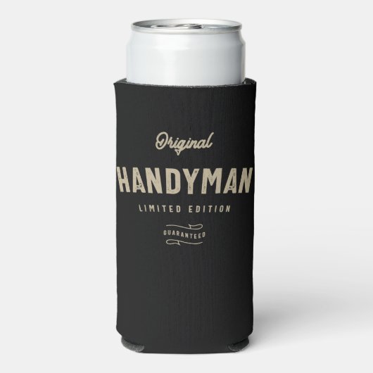 Originele Handyman Limited Edition Seltzer Blikjeskoeler (Seltzer Achterkant)