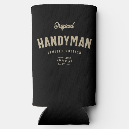 Originele Handyman Limited Edition Seltzer Blikjeskoeler (Achterkant)
