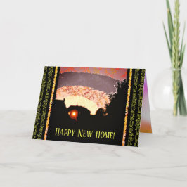 Originele Happy New Home-aankondiging Aankondiging
