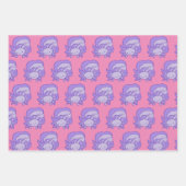 Originele heldere kleurrijke Axolotl Art Inpakpapier Vel (Voorkant 2)