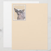 Originele honkloze schilderkunst van Chinese maffi (Voorkant / Achterkant)