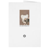 Originele honkloze schilderkunst van Chinese maffi (Achterkant)