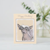 Originele honkloze schilderkunst van Chinese maffi Briefkaart (Staand voorkant)