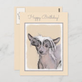 Originele honkloze schilderkunst van Chinese maffi Briefkaart (Voorkant / Achterkant)