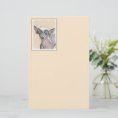 Originele honkloze schilderkunst van Chinese maffi Briefpapier (Staand voorkant)