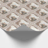 Originele honkloze schilderkunst van Chinese maffi Cadeaupapier (Hoek)