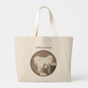 Originele honkloze schilderkunst van Chinese maffi Grote Tote Bag