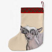 Originele honkloze schilderkunst van Chinese maffi Kleine Kerstsok (Achterkant)