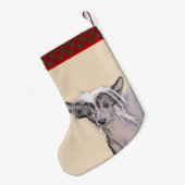 Originele honkloze schilderkunst van Chinese maffi Kleine Kerstsok (Achterkant (Hangend))