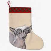 Originele honkloze schilderkunst van Chinese maffi Kleine Kerstsok (Voorkant)