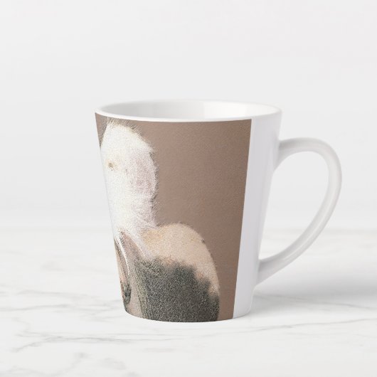 Originele honkloze schilderkunst van Chinese maffi Latte Mok (Rechts)