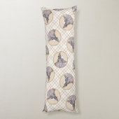 Originele honkloze schilderkunst van Chinese maffi Lichaamskussen (Achterkant (Verticaal))