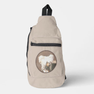 Originele honkloze schilderkunst van Chinese maffi Sling Bag