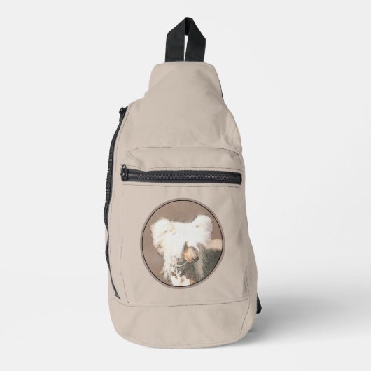 Originele honkloze schilderkunst van Chinese maffi Sling Bag (Voorkant)