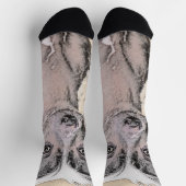 Originele honkloze schilderkunst van Chinese maffi Sokken (Top)