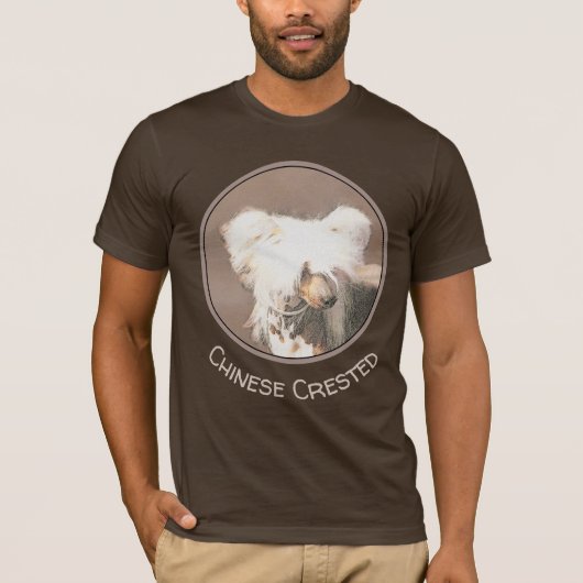 Originele honkloze schilderkunst van Chinese maffi T-shirt (Voorkant)