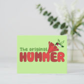 Originele Hummer Briefkaart (Staand voorkant)