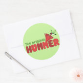 Originele Hummer Ronde Sticker (Envelop)