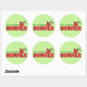 Originele Hummer Ronde Sticker (Vel)