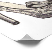 Originele illustratie van de Mode van de Schoop va Poster (Hoek)