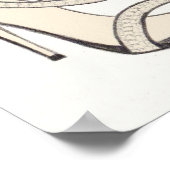 Originele illustratie van de Mode van de Schoop va Poster (Hoek)