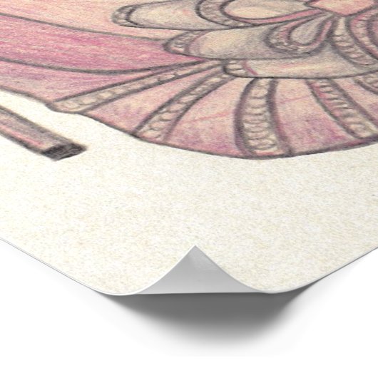 Originele illustratie van de Mode van de Schoop va Poster (Hoek)